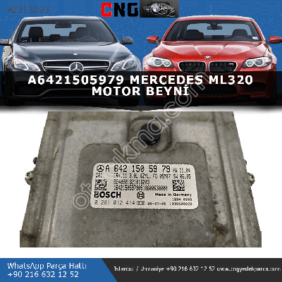 a6421505979 mercedes ml320 motor beyni