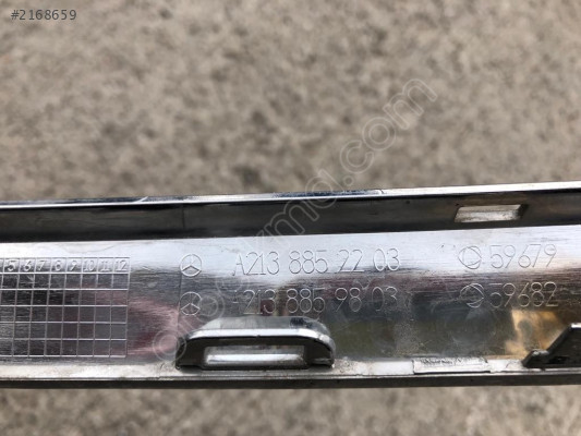 MERCEDES E SERİ W213 ÖN TAMPON NİKELAJI 2138852203