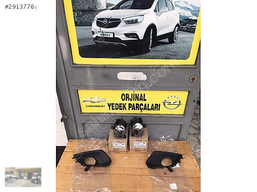 Opel corsa e sağ sol sis farı / sis far çerçevesi ORJİNAL OTO
