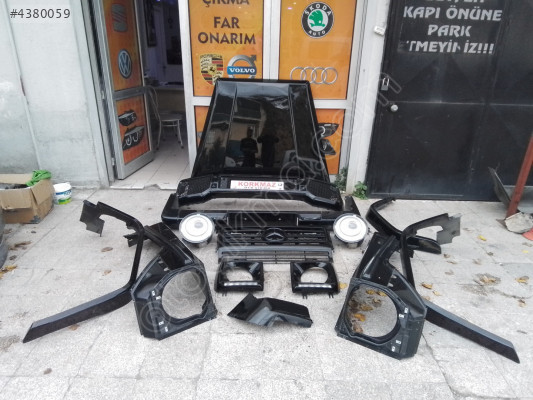 MERCEDES W463 G KASA G63 KAPORTA VE FAR SET SÖKME ORJINAL