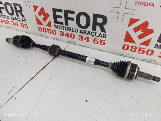 TOYOTA CHR ORJİNAL ÇIKMA SAĞ AKS