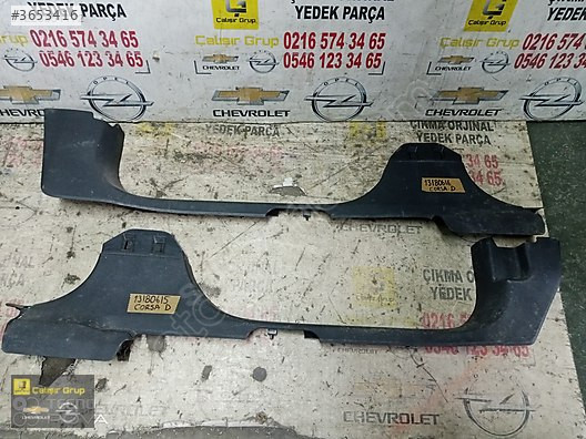 OPEL CORSA D SOL KAPI EŞİĞİ KAPLAMASI OEM 13180615