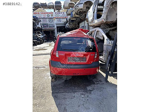 Hyundai getz çıkma orjinal arka tampon