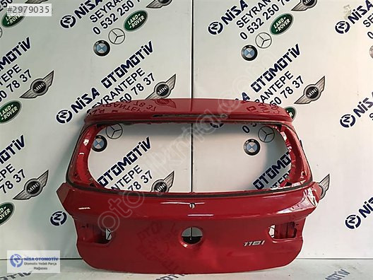 BMW 1 SERİSİ F20 KIRMIZI BAGAJ KAPAĞI LCİ ORJ ÇIKMA 7420695
