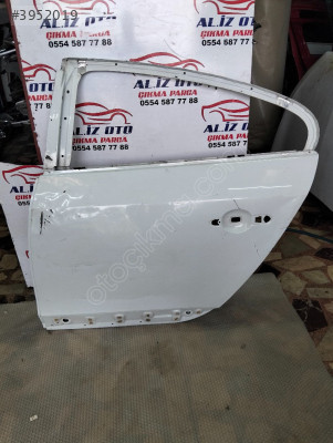 Renault fluence sol arka kapı