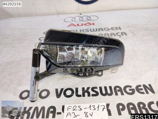 AUDİ A3 8V SOL SİS FARI ORJİNAL 2013 2020