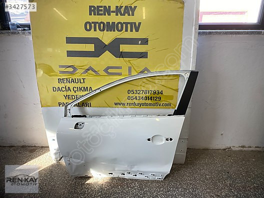 801112987R RENAULT CLİO 4 SOL ÖN KAPI ORJ RENKAY OTO KOCAELİ