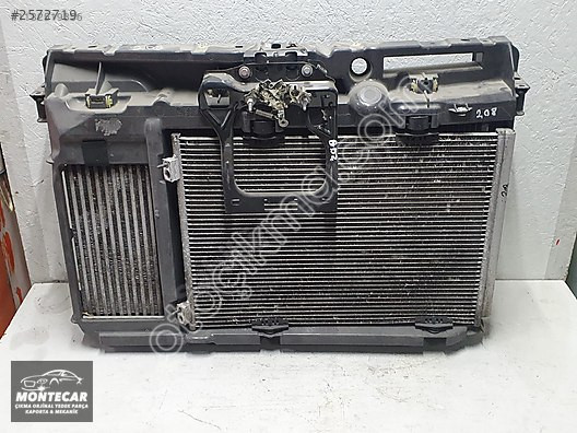 PEUGEOT 208 1.6 HDİ RADYATÖR SETİ ÖN PANEL ORJİNAL ÇIKMA
