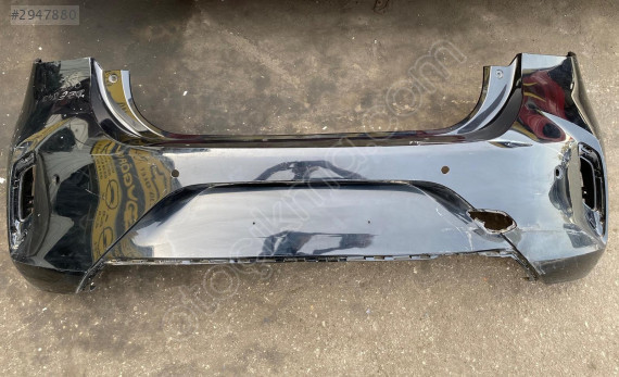 OPEL CORSA F ARKA TAMPON SİYAH RENK 9829755080
