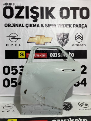 PEUGEOT 3008 YENİ KASA SOL ARKA KAPI ÇIKMA ORJİNAL YEDEK PARÇA