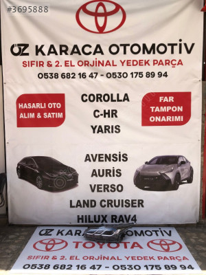 TOYOTA COROLLA ÇIKMA ORJINAL ÖN FAR