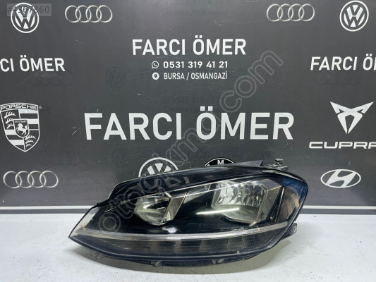 VOLKSWAGEN GOLF 7.5 SOL ÖN FAR ORJİNAL HATASIZ