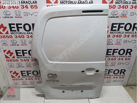 TOYOTA PROACE SOL ARKA BAGAJ KAPAGI 2023