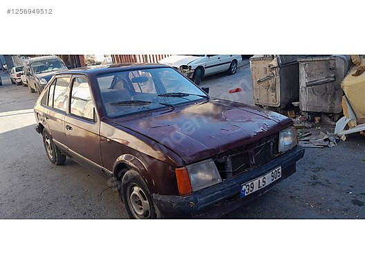 opel kadeht 1982 model. camurluk