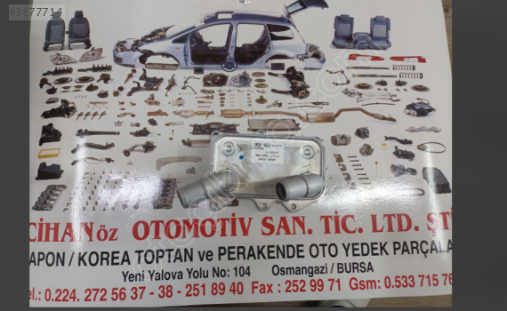 Orijinal KİA SPORTAGE /İX35/TUCSON 2.0CR Yağ Soğutucu *2010-2015*