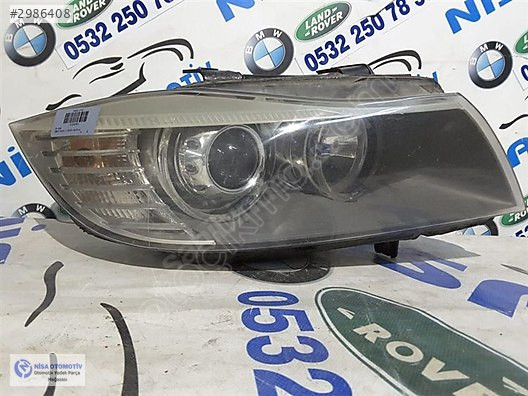 BMW 3 SERİSİ E90 MERCEKLİ XENONSUZ SAĞ LCİ FAR 7202574