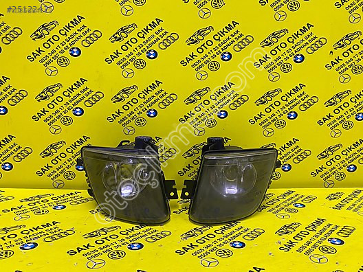BMW F01 SAĞ - SOL SİS FARI 7 SERİSİ VALEO 044072 F01