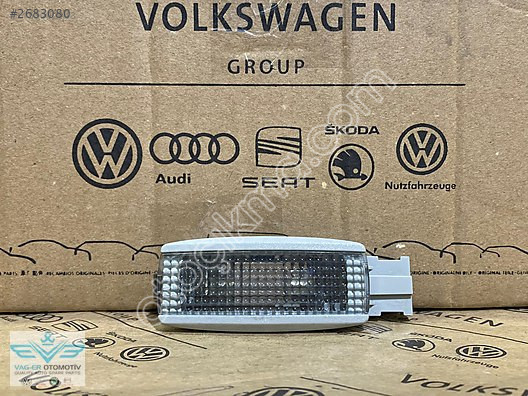 VW TOURAN 2003-2010 GRİ GÜNEŞLİK MAKYAJ LAMBASI SOL SAĞ ORİJ