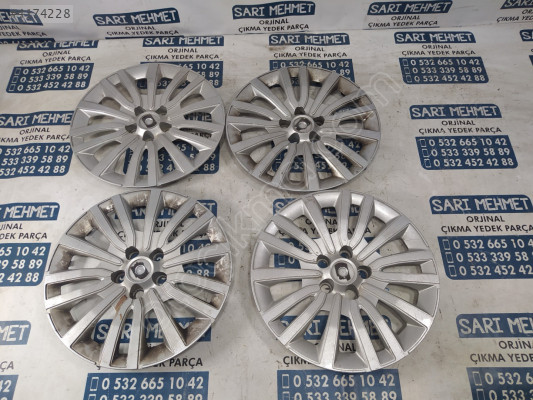 ÇIKMA ORJİNAL FİAT EGEA JANT KAPAĞI TAKIM