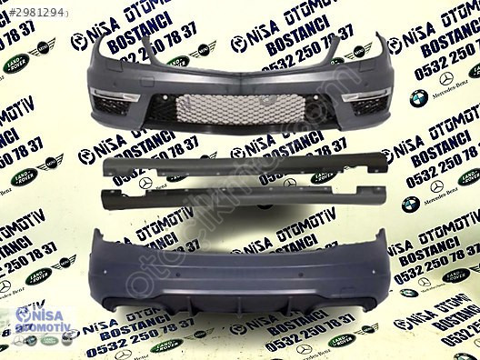 MERCEDES C SERİSİ W204 C63 BODY KİT (MAKYAJLI) 2012-2015 SIFIR