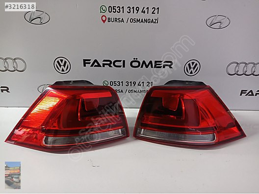 Golf 7 SAĞ SOL DIŞ STOP ORJİNAL SÖKME