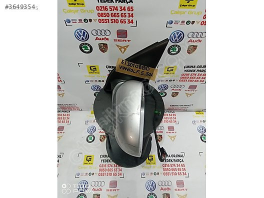 VOLSWAGEN JETTA SOL AYNA OEM e13010880 ÇIKMA SÖKME E