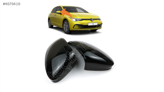 5H0857538 VW GOLF8 2020 SAĞ AYNA KAPAĞI