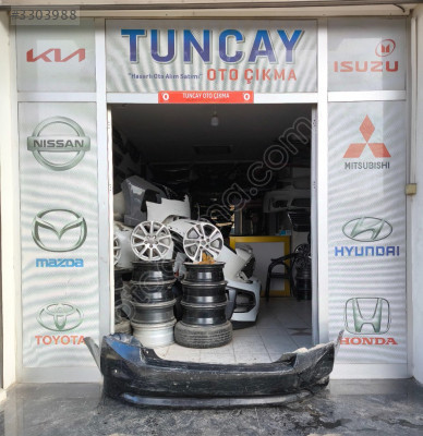 HONDA CİTY ARKA TAMPON 2009-2012 ÇIKMA PARÇA ORJİNAL