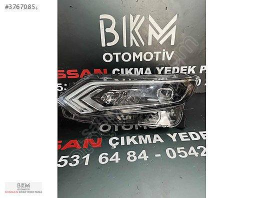 Nissan Qashqai J11 (2017-2021) Full Ledli Zenonlu Sol Far