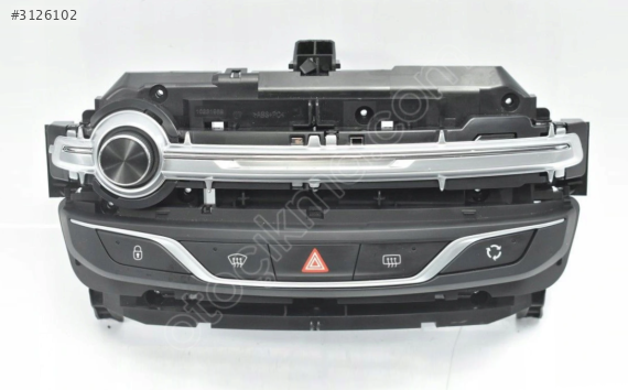 Peugeot 308 T9 Radyo CD Ses Flaşör Kilit Düğmesi 96777660ZD