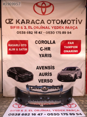 2009-2012 TOYOTA YARİS ÇIKMA ORJİNAL ÖN TAMPON