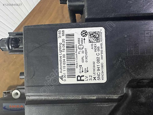 5NC941082C TİGUAN SAĞ FAR ORİJİNAL ÇIKMA
