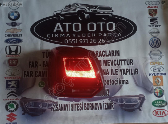 VOLKSWAGEN POLO ORJİNAL CIKMA SOL STOP
