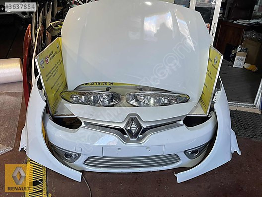 RENAULT FLUENCE ÇIKMA ORJİNAL BEYAZ KOMPLE ÖN SET VE DİĞER PARÇA