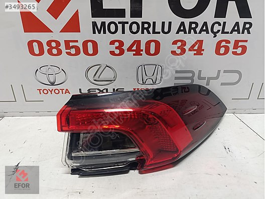 TOYOTA COROLLA SAĞ DIŞ STOP ÇIKMA ORİJİNAL PARÇA 2019-2024