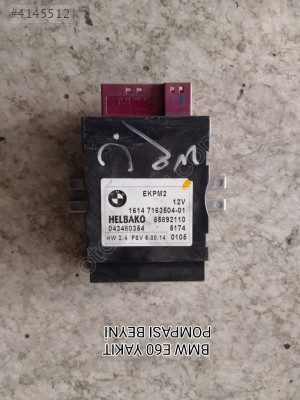 BMW E60 YAKIT POMPA KONTROL BEYNİ 55892110 1614716350401
