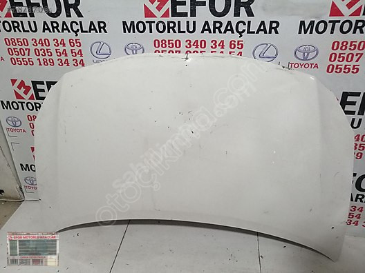 TOYOTA AURİS MOTOR KAPUTU ÇIKMA ORJİNAL PARÇA 2010-2012