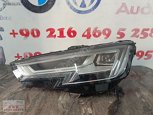 Audi A4 sol ön far 2018-19