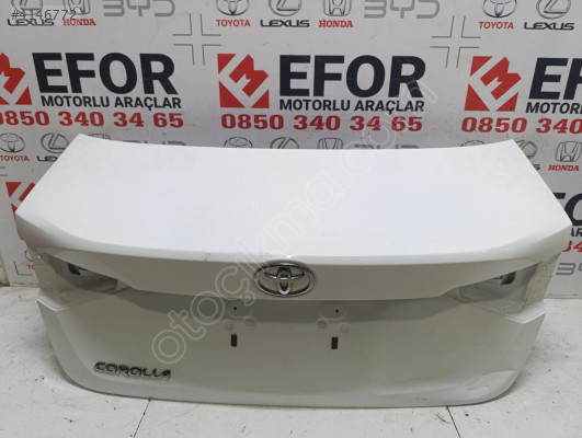 TOYOTA COROLLA BAGAJ KAPAĞI ÇIKMA ORİJİNAL PARÇA 2019-2025