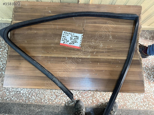 RENAULT CLİO SYMBOL SOL ÖN KAPI CAM FİTİLİ VE LASTİĞİ 00-08 MODEL
