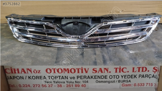 Toyota Corolla Krom Ön Panjur 2010 - 2012 53111-02909..