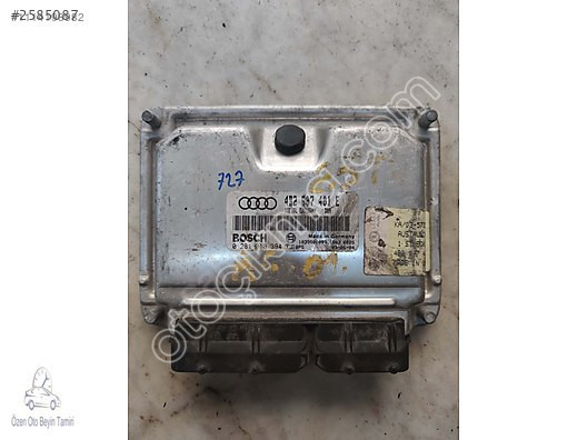 Audi A6 2.5 TDI Motor Beyni 4B2907401E - 0281010394