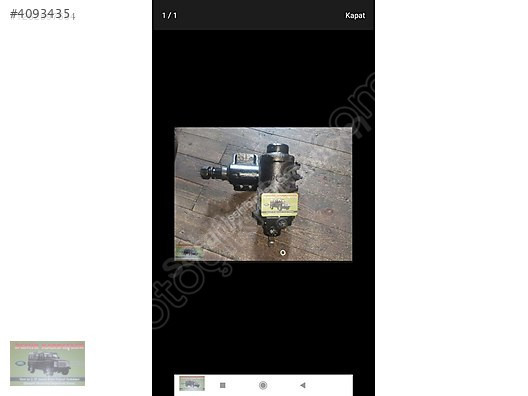 Toyota Hilux Ln106 Ln85 Hidrolik Direksiyon Kutusu