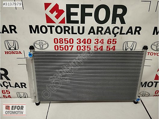 HONDA CİTY SIFIR KLİMA RADYATÖR 03-09 OEM NO: 80110-SEL-T01
