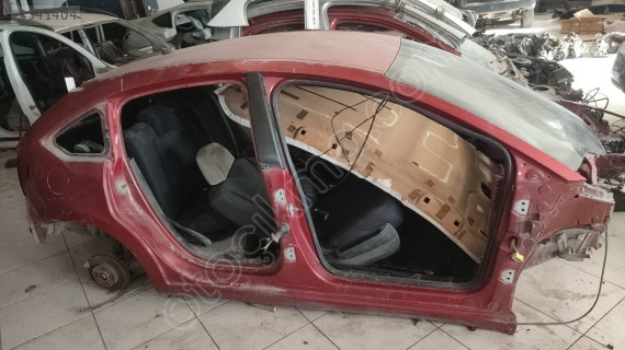 Citroen C4 Kesme Tavan Arka Kupa Bagaj Kapağı (04-09)