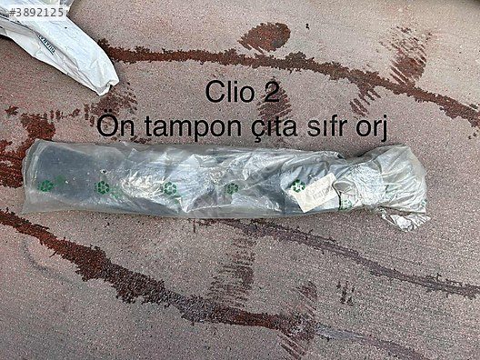 Clio 2 ön tampon bandı sıfır orjinal 7701208094 sağ sol orta