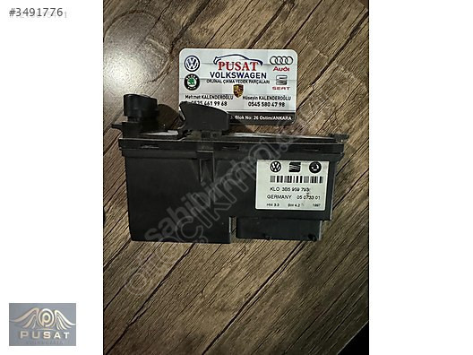 VOLKSWAGEN PASSAT B5 ÇIKMA CAM DÜĞMELERİ ÖN KARTLI 3B5959793