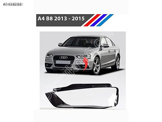 2012-2015 Audi A4 Sol Far Camı - Oto Çıkma Parçaları