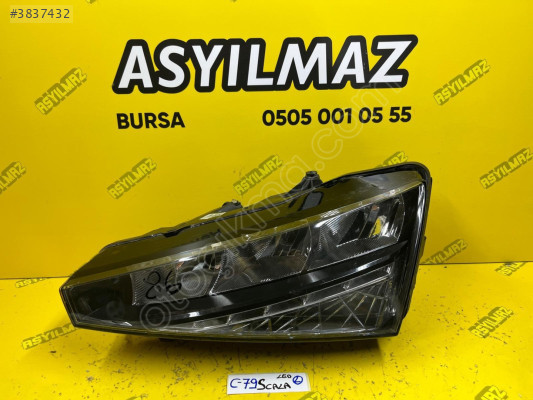 SKODA SCALA SOL ÖN FAR LEDLİ (ORİJİNAL)