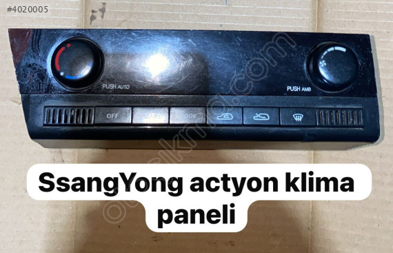 SSANGYONG ACTYON KLİMA PANELİ